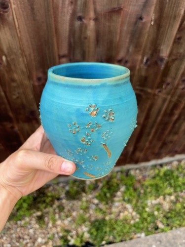 Turquoise teal stoneware - teal,