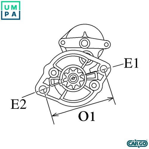 Starter 032 111 214 - 214, for