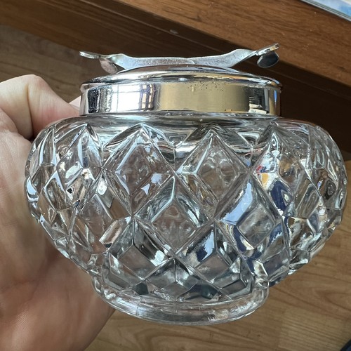 Sos type vintage cut glass - vintage,