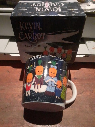 Kevin the carrot gift mug - kevin, new.