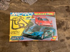 micro scalextric Set 1:64 cars