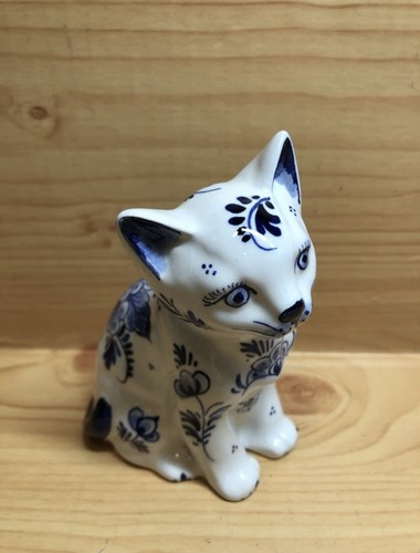 Delft holland blue - blue, cat