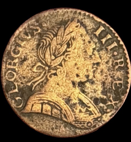1775 george iii halfpenny - 1775,