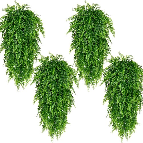 4pcs fake hanging plants - hanging,