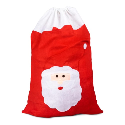 Santa sack stocking - stocking, christmas