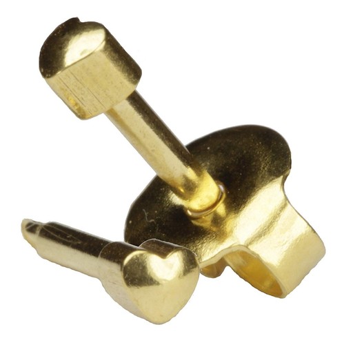 Stainless steel stud - steel, earrings