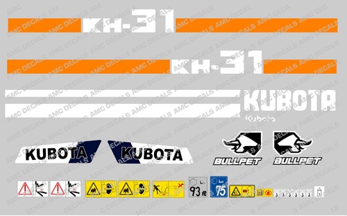 Kubota kh31 mini digger - kubota,