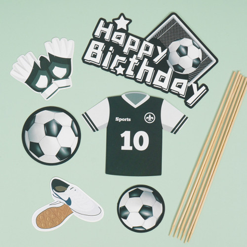 Football cake topper kids - cake,