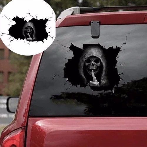 Halloween sticker scary silent - halloween,