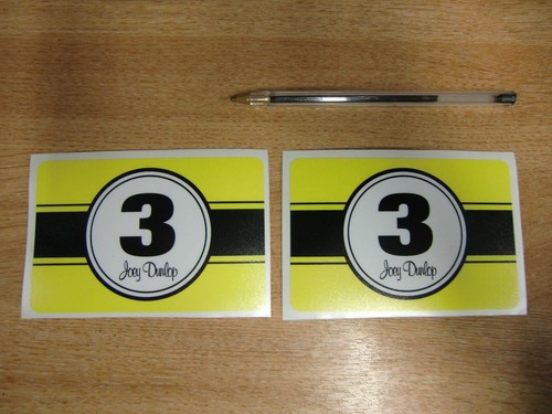Joey dunlop number - 2x,