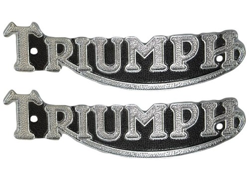 Triumph tank badges fits - badges, pre