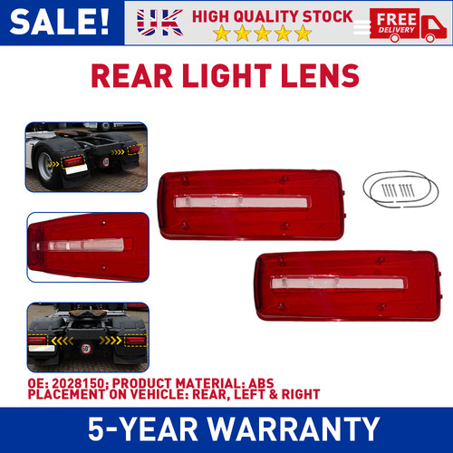 Left right lens rear tail - left,