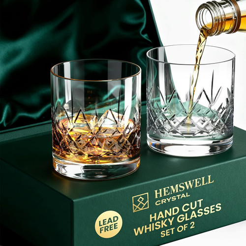 Whisky glasses set 11oz - 2,