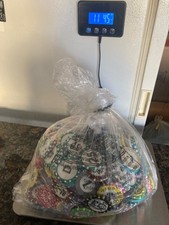 700 ++ CRUSIE LINES SHIPS CASINO POKER CHIPS OVER 11 POUNDS ASSORTED ALL OVER