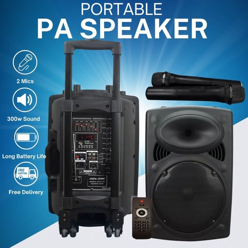 Portable speaker system - portable, pa