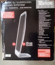 Tevion Elite Active 5.1 surround system with powerful sub-woofer