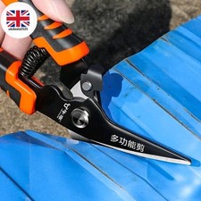 Thin Sheet Metal Tin Snips Cutting Shears Industrial Aviation Scissors Elbow