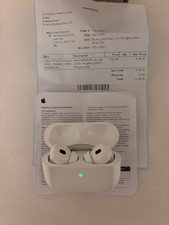 Apple AirPods Pro 2nd Generation with MagSafe Wireless Charging Case - White