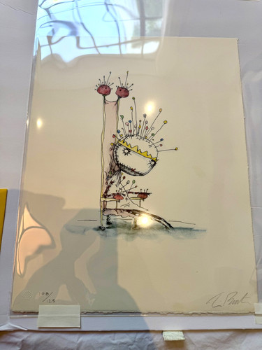 Tim burton cushion - tim, queen