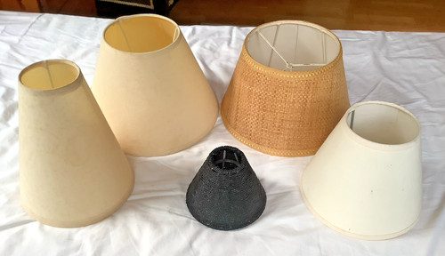 Vintage table lamp - vintage, shades