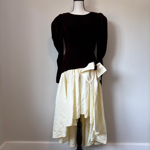 Vintage 80s prom dress - vintage,