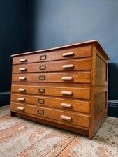 Large Mid Century Oak