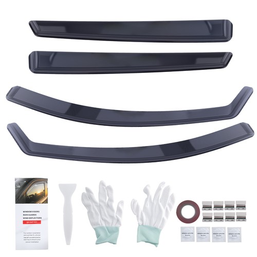 4pcs tinted wind deflectors - 4pcs,