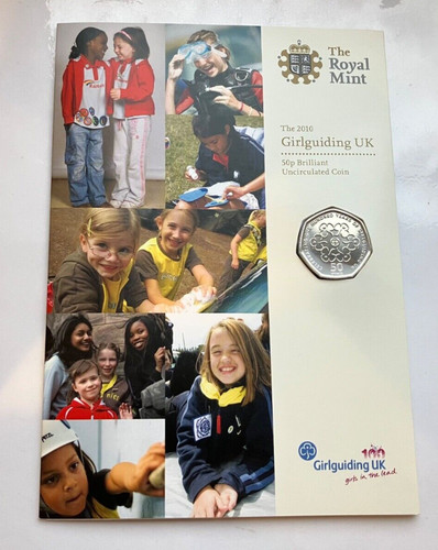 Pence coin 2010 girl guides - pence,