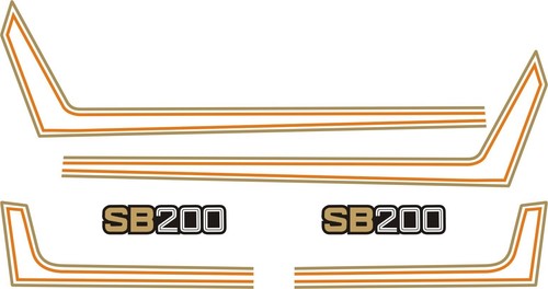 Suzuki sb200 decal set - sb200,