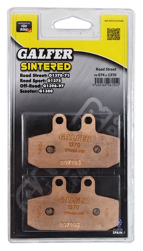 Galfer brake pads front - brake,