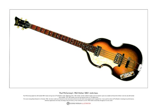 Paul mccartney 63 - paul, hofner