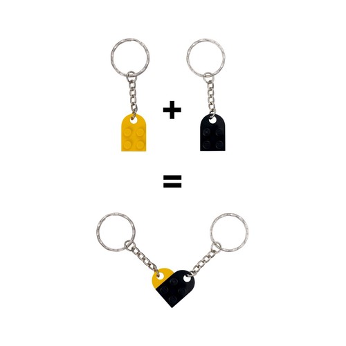 Heart keyring keychain - heart,