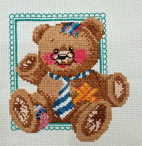 Cross stitch baby boy - stitch,