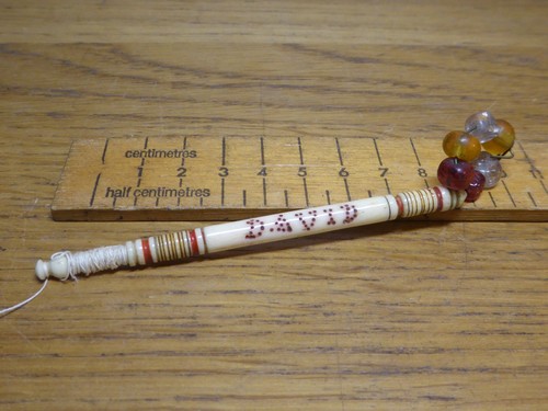 Antique bovine bone - bovine, lace