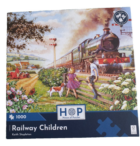 Jigsaw puzzle 1000pc railway - 1000pc., "railway