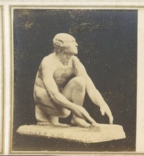 Stereoview - Le Rémouleur / Knife Grinder statue