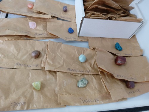 Semi precious stone - x,