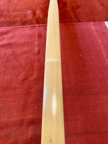 Bamboo fronted long recurve - bamboo,