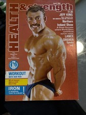 Vintage Muscle Magazine Health & Strength April 1984 Bodybuilding Jeff King