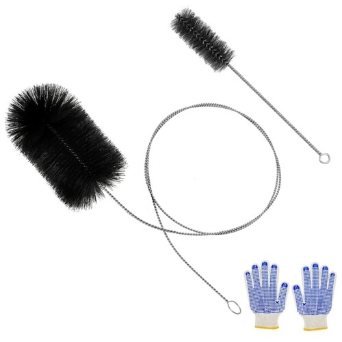 Tall execution flue brush - brush, for