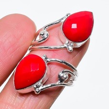 Red Coral Gemstone 925