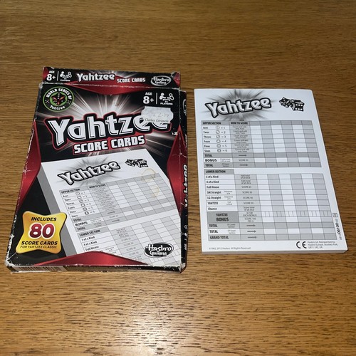 2012 original yahtzee score - 2012,