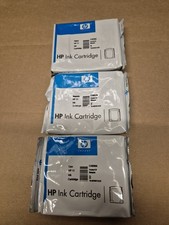 HP 11 Cyan Magenta Yellow  Ink Cartridges, C4836A C4837A C4838A - Genuine HP`11
