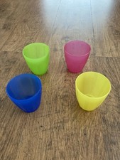 Four Plastic Children’s Cups
