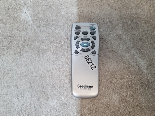 Goodmans remote control silver - goodmans,