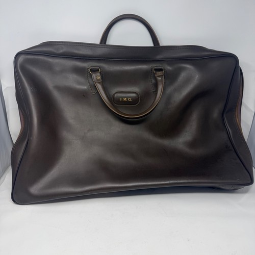 Vintage brown leather garment - vintage,