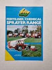 LELY FERTILISER CHEMICAL SPRAYER RANGE SALES BROCHURE