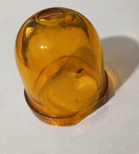 MG Midget Sprite Triumph AMBER Glass Lens to fit LUCAS L584 indicator 576286