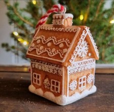 Gingerbread Man House Iced