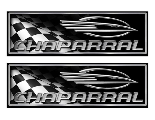 Chaparral boat stickers - chaparral, 2